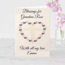 Bloemhartzegen voor een lieve oma