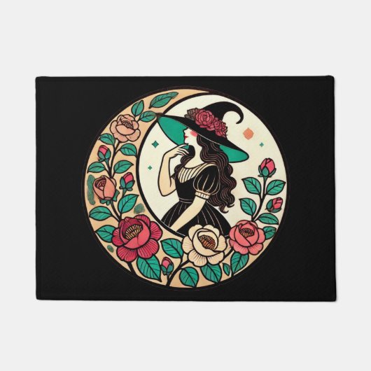 Bloemheks Deurmat (Voorkant)