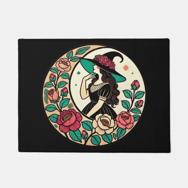 Bloemheks Deurmat (Voorkant)