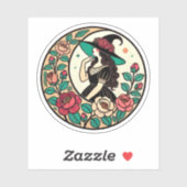 Bloemheks Sticker (Vel)