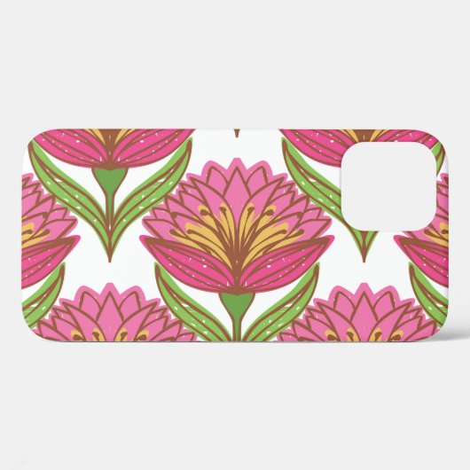 Bloemhelderheid: rood wit . Case-Mate iPhone case (Achterkant (horizontaal))