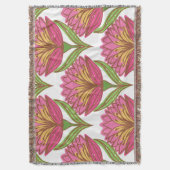 Bloemhelderheid: rood wit . deken (Voorkant Verticaal)