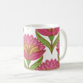Bloemhelderheid: rood wit . koffiemok (Voorkant rechts)