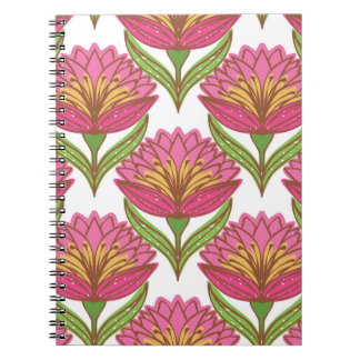 Bloemhelderheid: rood wit . notitieboek