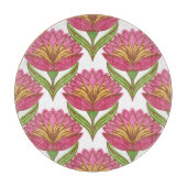 Bloemhelderheid: rood wit . snijplank (Voorkant)