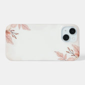 bloemhoes iPhone 15 case (Achterkant horizontaal)