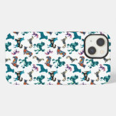Bloemhonden iPhone Hoesje (Achterkant horizontaal)
