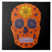 Bloemhuid 1 tegeltje (Voorkant)