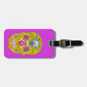 Bloemhuid 3 bagagelabel (Voorkant horizontaal)