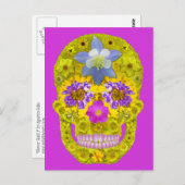 Bloemhuid 3 briefkaart (Voorkant / Achterkant)