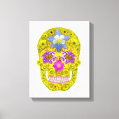 Bloemhuid 3 canvas afdruk (Voorkant)