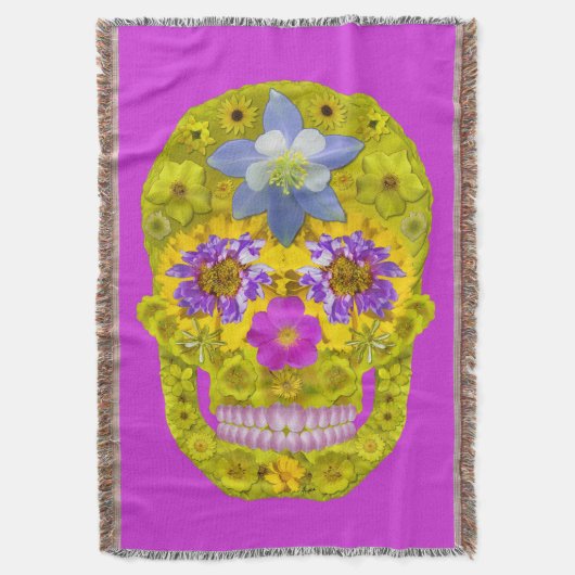 Bloemhuid 3 deken (Voorkant Verticaal)