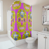 Bloemhuid 3 douchegordijn (In situ)