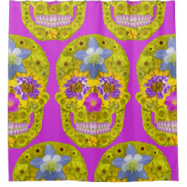 Bloemhuid 3 douchegordijn