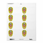 Bloemhuid 3 etiket (Full Sheet)