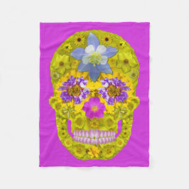 Bloemhuid 3 fleece deken