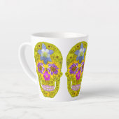 Bloemhuid 3 latte mok (Linkerhoek)