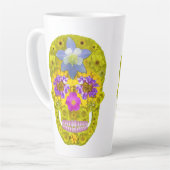 Bloemhuid 3 latte mok (Linkerhoek)