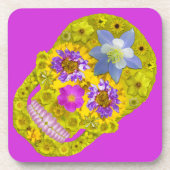 Bloemhuid 3 onderzetter (Voorkant)