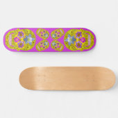 Bloemhuid 3 persoonlijk skateboard (Horizontaal)