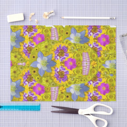 Bloemhuid 3 tissuepapier (Craft)