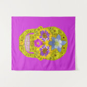 Bloemhuid 3 wandkleed (Voorkant (horizontaal))