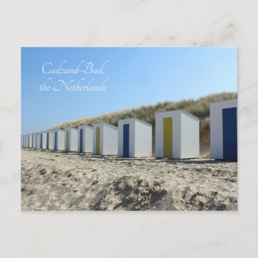 Bloemhuts, Cadzand-Bad, Nederland Briefkaart (Voorkant)