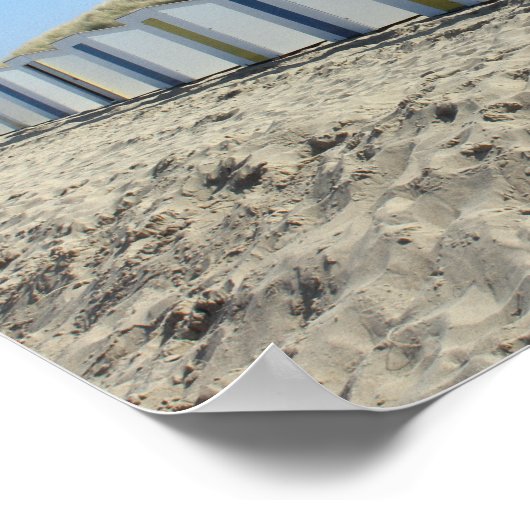 Bloemhuts, Cadzand-Bad, Nederland Poster (Hoek)