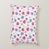 Bloemig Accent Kussen (Achterkant (Verticaal))