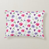 Bloemig Accent Kussen (Achterkant)