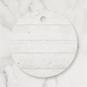 Bloemig anker met scheepvaartthema bedankjes labels (Achterkant)