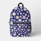 Bloemig Bedrukte Rugzak (Voorkant)