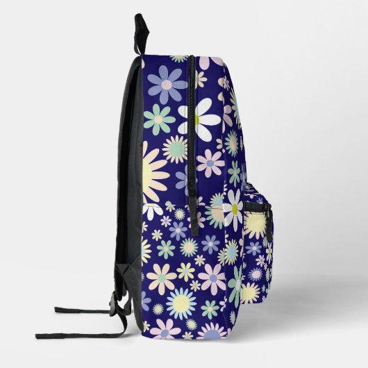 Bloemig Bedrukte Rugzak (Links)
