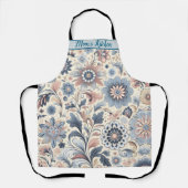 Bloemig Boheems Design – Levendig Boho Stijl Schort (Voorkant)