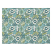Bloemig Boho Botanisch Patroon Tafelkleed (Voorkant (Horizontaal))