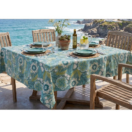 Bloemig Boho Botanisch Patroon Tafelkleed