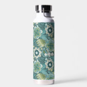 Bloemig Boho Botanisch Patroon Waterfles (Links)
