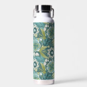 Bloemig Boho Botanisch Patroon Waterfles (Voorkant)