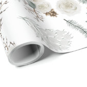 Bloemig botanisch inpakpapier (Rol Hoek)