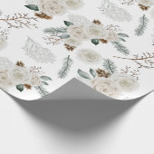 Bloemig botanisch inpakpapier (Hoek)