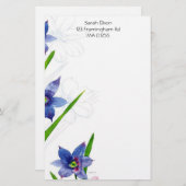 bloemig Briefpapier (Voorkant / Achterkant)