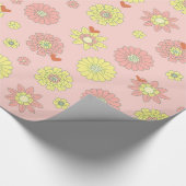 Bloemig Cadeaupapier (Hoek)