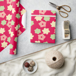 Bloemig Charme Patroon Cadeaupapier