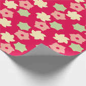 Bloemig Charme Patroon Cadeaupapier (Hoek)