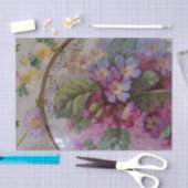Bloemig Chinees Foto Tissuepapier (Craft)