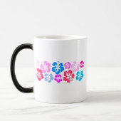 Bloemig en roze magische mok (Links)