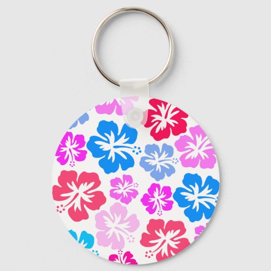 Bloemig en roze sleutelhanger (Voorkant)