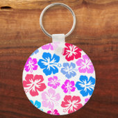 Bloemig en roze sleutelhanger (Voorkant)