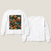 Bloemig Exotisch Bloemenpatroon (Voorkant /achterkant)