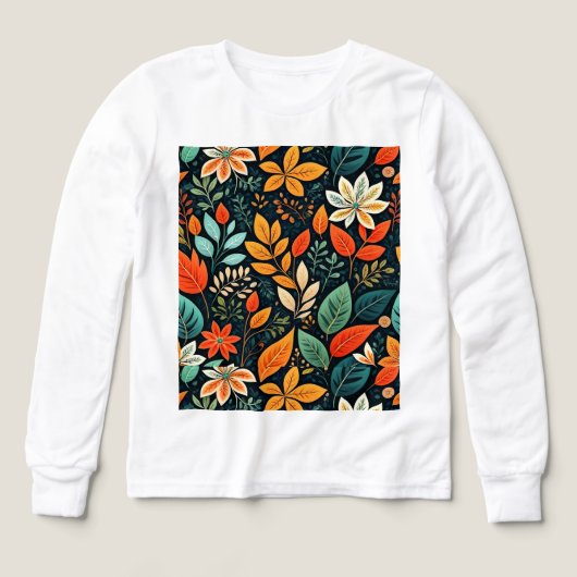 Bloemig Exotisch Bloemenpatroon (Voorkant)